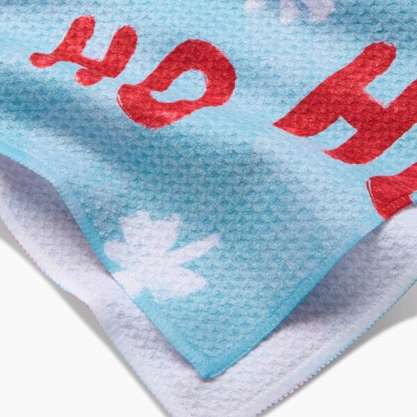 Merry Santa Claus Tea Towel - Image 2