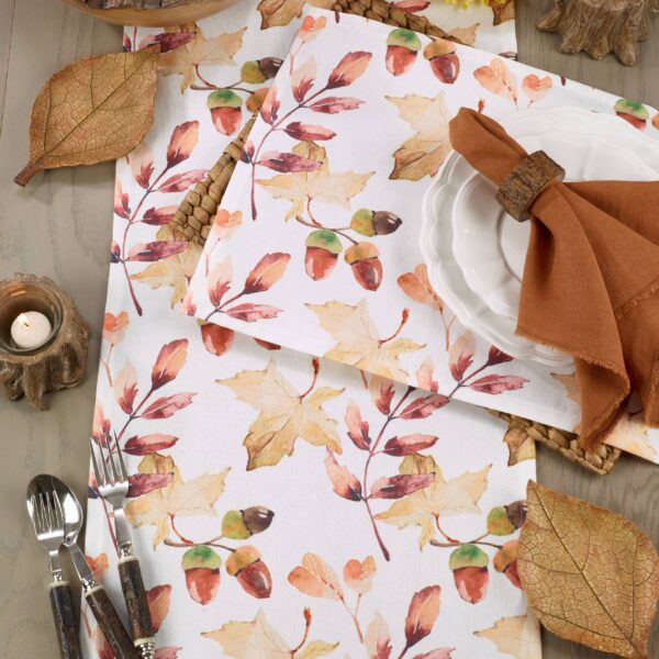 Acorn + Leaf Runner: Multi, 16"x90" - Image 3