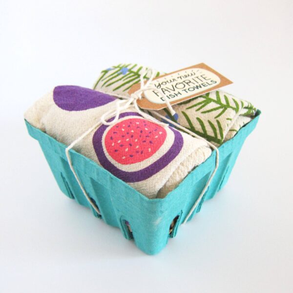 FALL ROSEMARY & FIG (Rosemary, Fig) - Tea Towel Set of 2 - Image 2