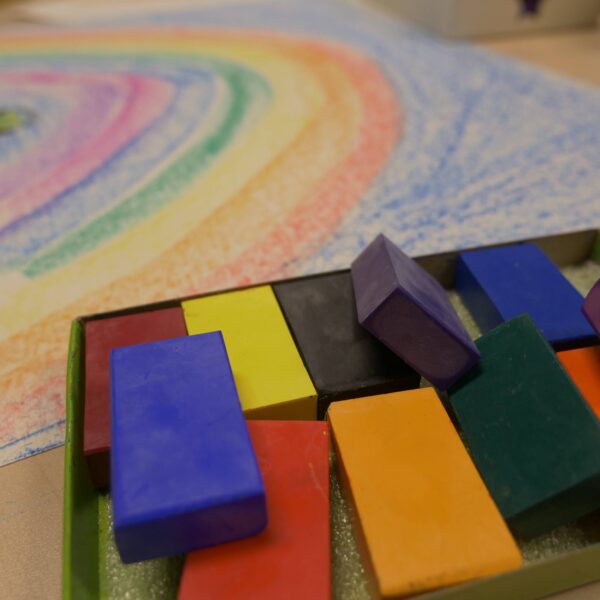 Organic Beeswax Crayons  12 Classic Colors in Block - Image 3