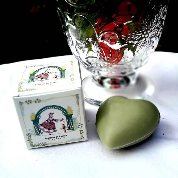 Senteurs de France Olive Mini Heart Soap .88oz - Image 3