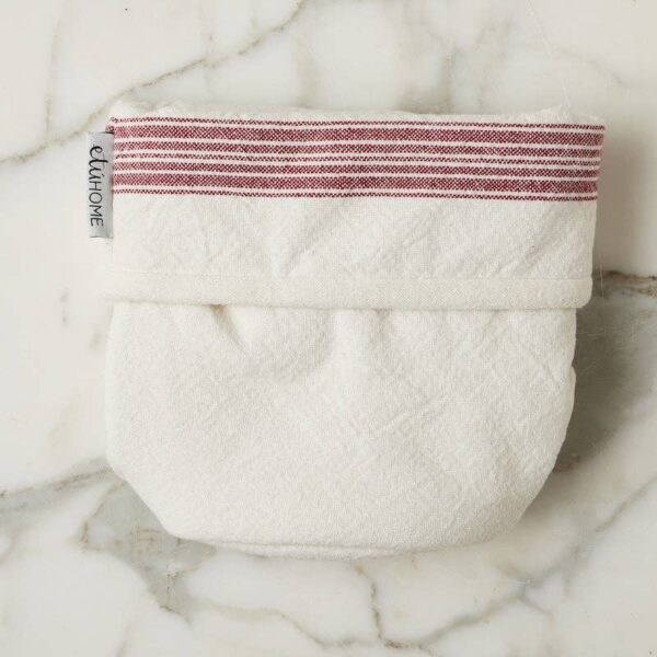 Bistro Bag, Vintage Merlot Red Stripe, Set of 2 - Image 7
