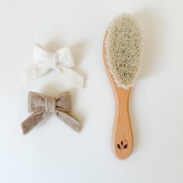 Felted Wool Bow Clips - Image 4