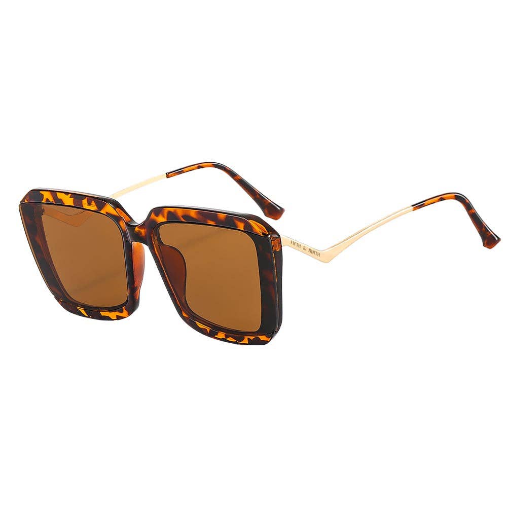 Kyra Sunglasses: Caramel - Image 3