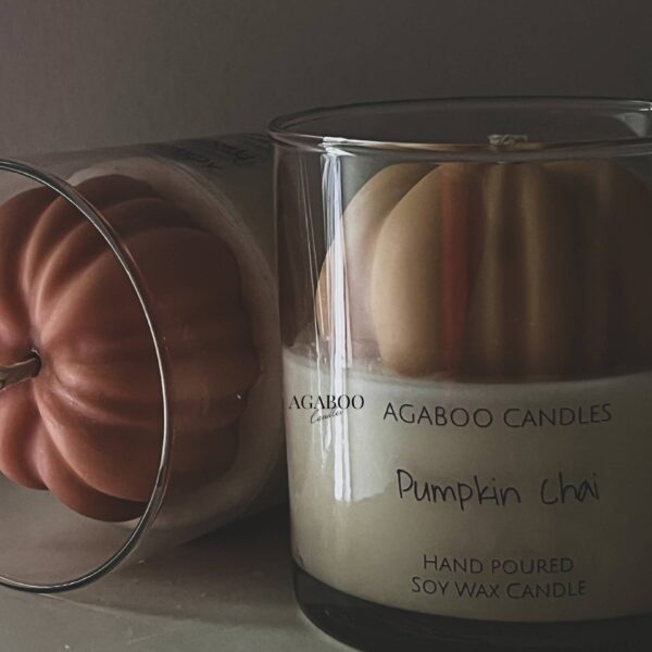 Agaboo Candle - Halloween Candle 9 oz -Container Candle with Pumpkin 3.5x3in - Image 13