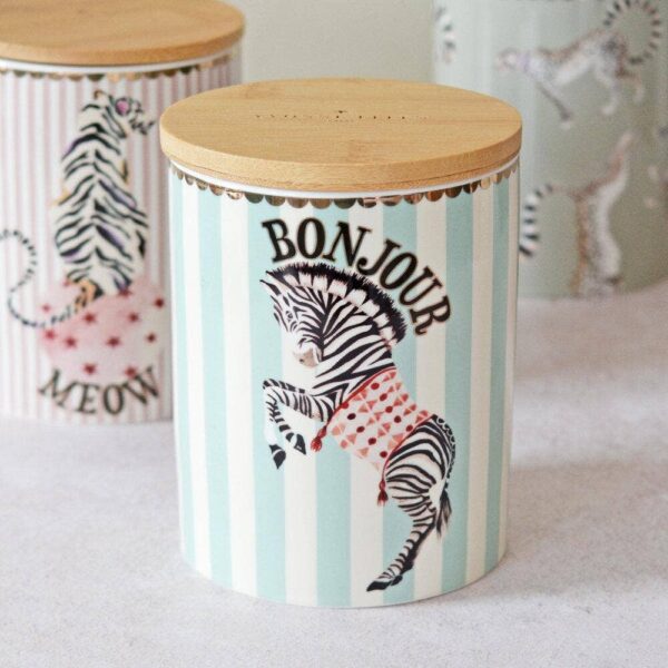Yvonne Ellen Storage Jar Zebra - Image 4