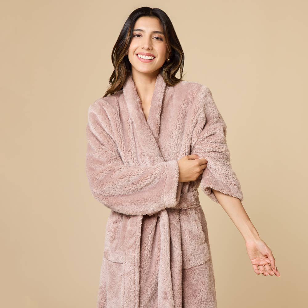 DreamPlush Wrap Robe: Coco, XS