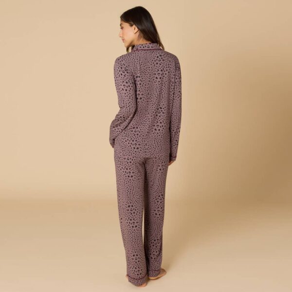 Sleep Soft Slim Notch Collar PJ Set: Wild Driftwood, M - Image 2