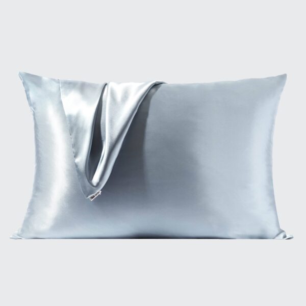 Standard Satin Pillowcase - Haze Blue - Image 2