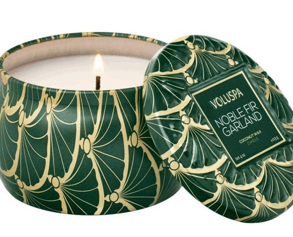 Noble Fir Garland Mini Tin