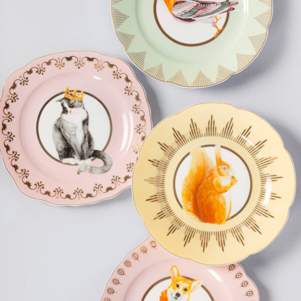 Yvonne Ellen Best Of British Tea Plates 16cm (set Of 4)