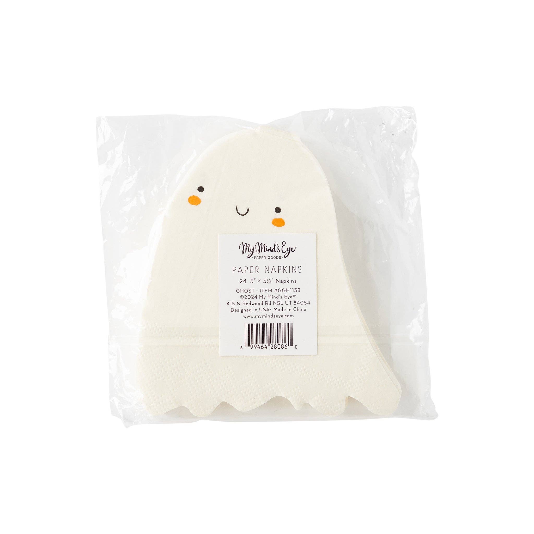 Ghost Shaped Napkin