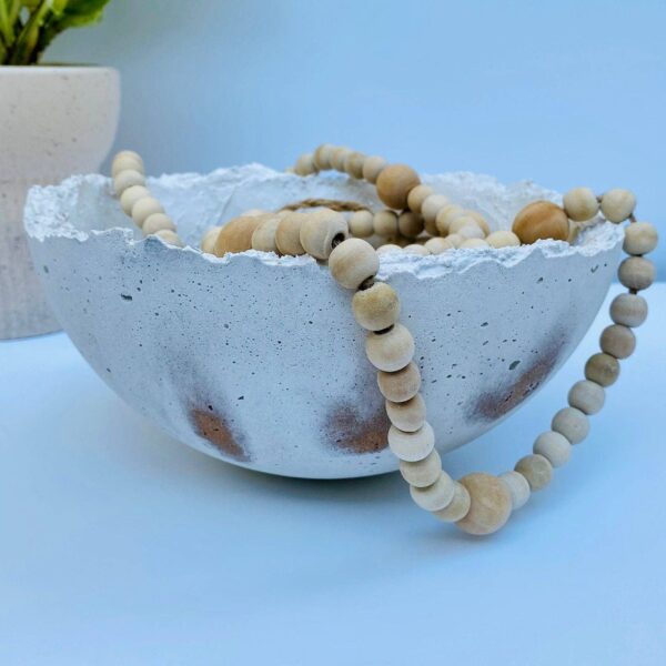 Half Moon Candle | Bowl Candle: White, Velvet Vanilla - Image 3