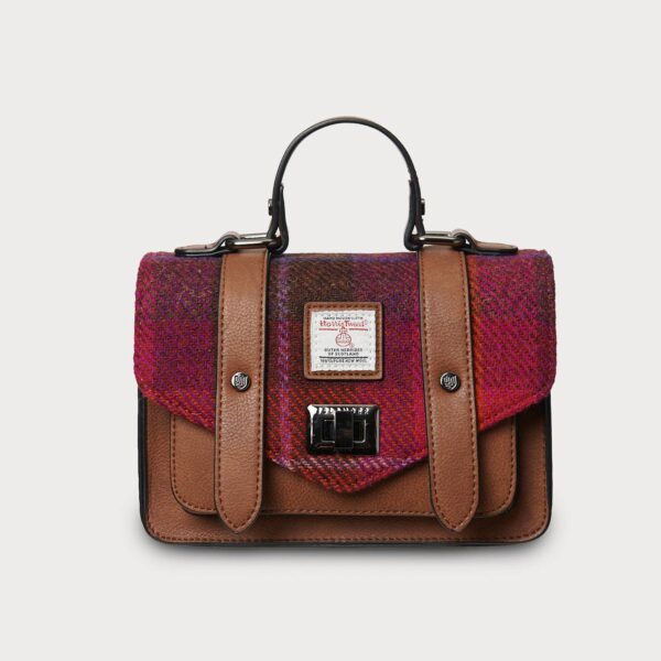 The Mini Satchel: Blue Tartan - Image 10