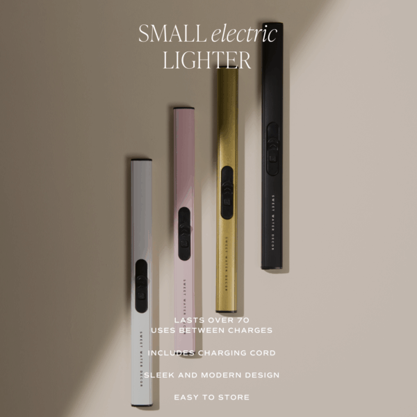 White Rechargeable Electric Lighter - Image 5