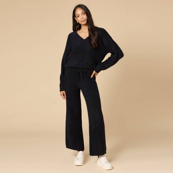 Marshmallow Waffle V-Neck Lounge: Coco, XL - Image 7