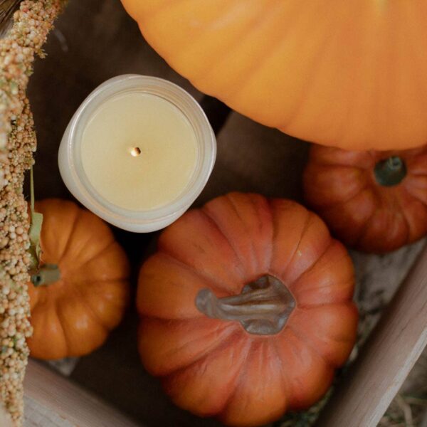 Pumpkin Spice -Mason Jar Candle: 16 oz - Image 3