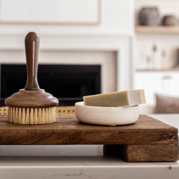 Marble Soap & Brush Holder - Image 2