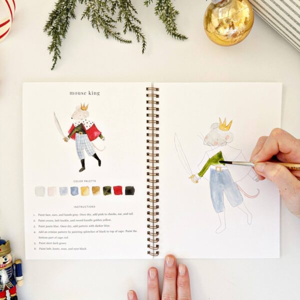 Nutcracker watercolor workbook - Image 3