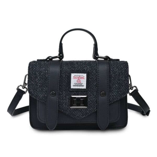 The Mini Satchel: Blue Tartan - Image 6