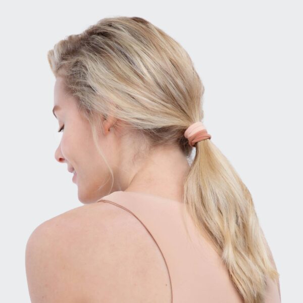 Eco-Friendly Nylon Elastics 20pc set - Blush - Image 2