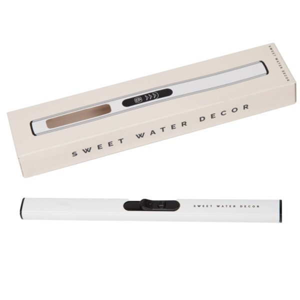 White Rechargeable Electric Lighter - Image 4