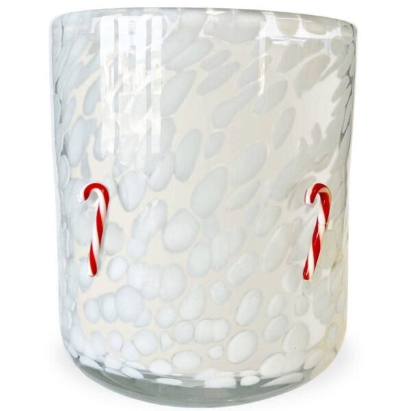 Candy Cane Holiday Confetti Icon 12oz Candle