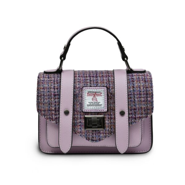 The Mini Satchel: Blue Tartan - Image 13