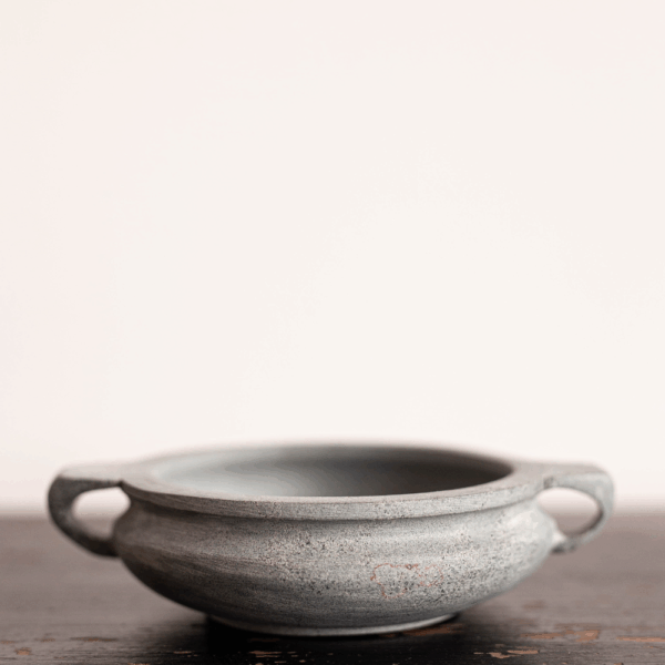 Soapstone Bowl Gray Blue Slate Stone - Image 3