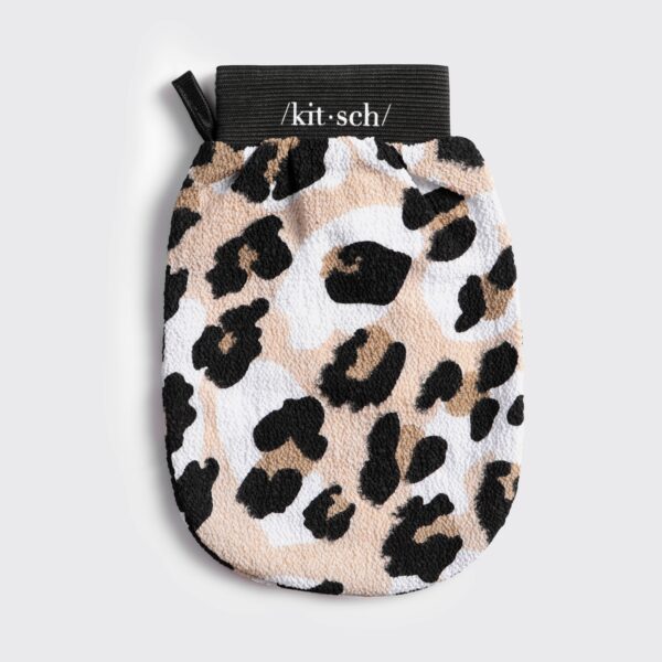 Eco-Friendly Exfoliating Glove - Leopard - Image 5