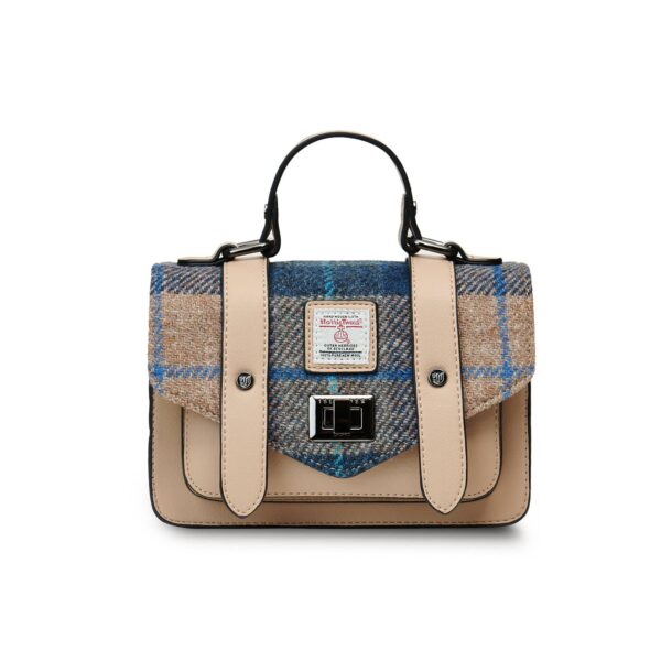 The Mini Satchel: Blue Tartan - Image 18