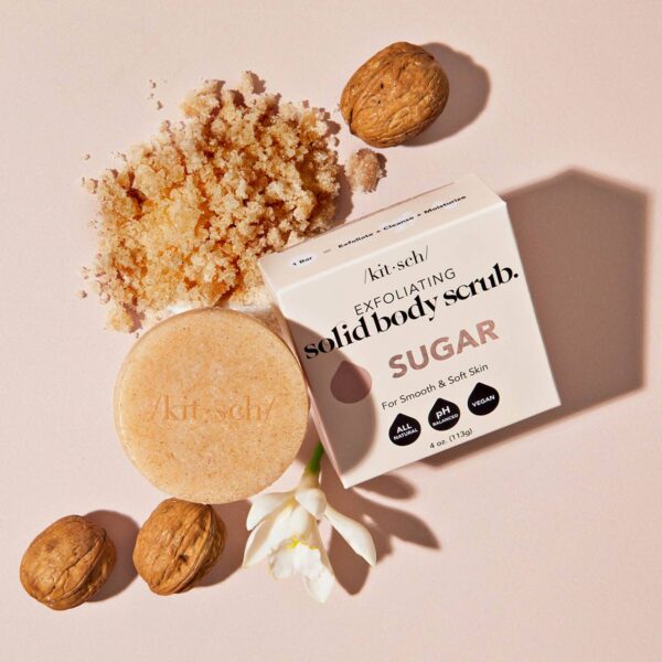 Sugar Exfoliating Body Scrub Bar - Image 2