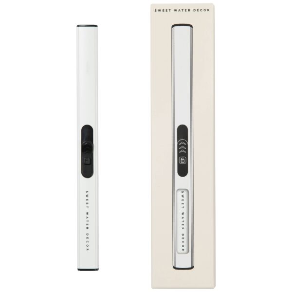 White Rechargeable Electric Lighter - Image 8