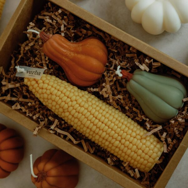 Pumpkin Candle Gift Set, Pumpkin Spice Buttercream