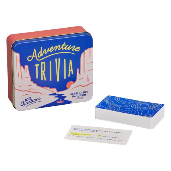Gentlemen's Hardware - Adventure Trivia - 100 Card Game Set - Image 2