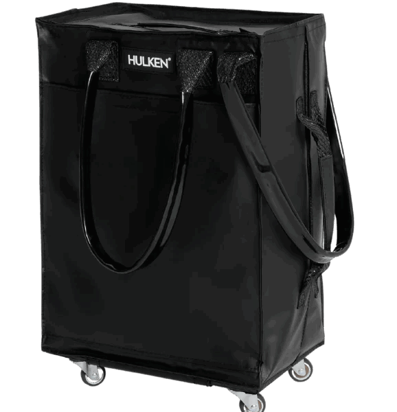 The Rolling Carry-On Tote-Black