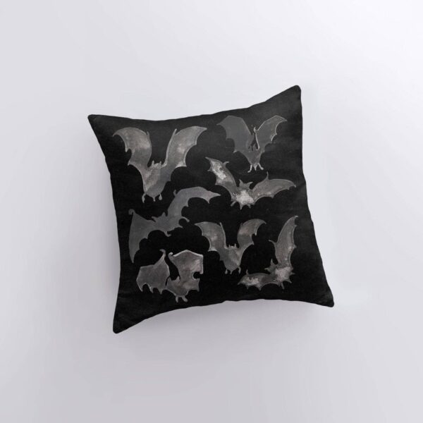 UniikPillows - Bats on White Pillow Cover - Image 3