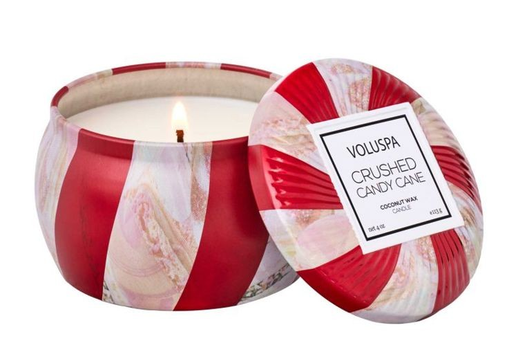 Crushed Candy Cane Mini Tin