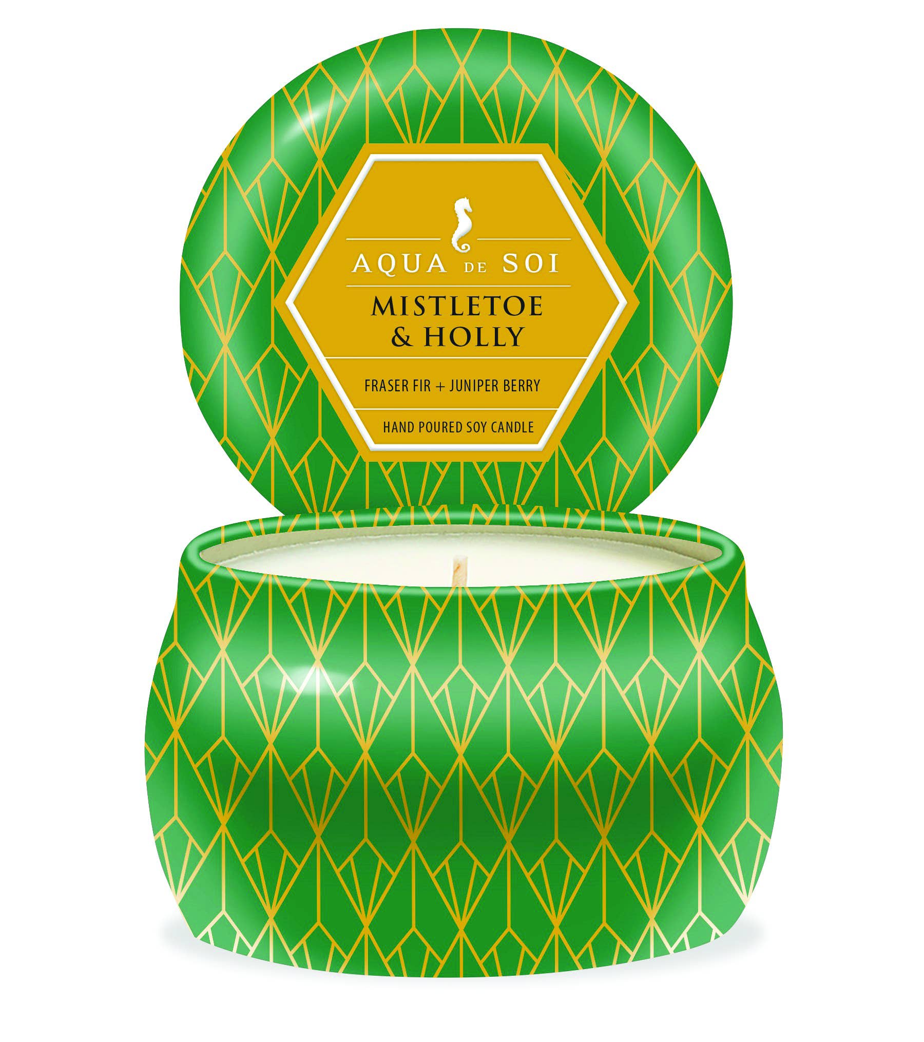 Mistletoe & Holly LE 9oz Aqua De SOi Tin Candle