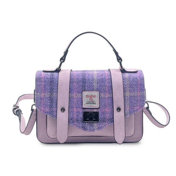 The Mini Satchel: Blue Tartan - Image 20