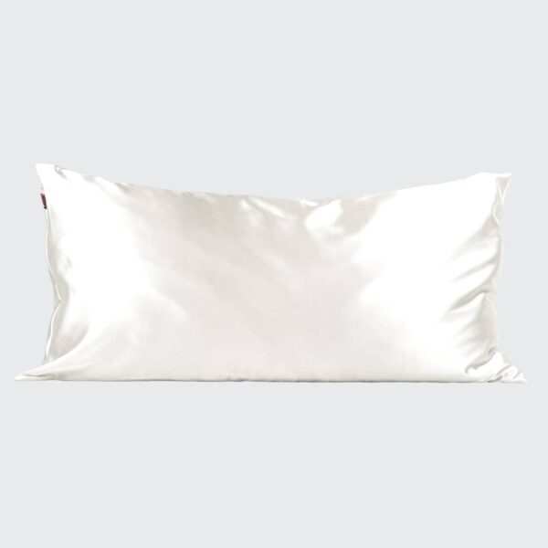 Satin King Pillowcase - Ivory - Image 7