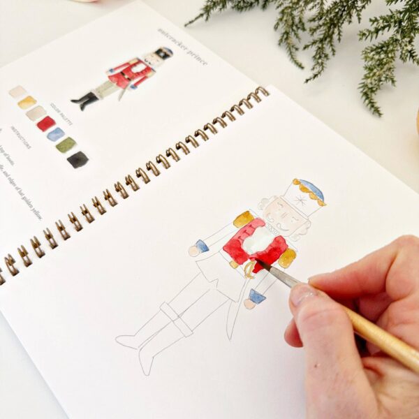 Nutcracker watercolor workbook - Image 6