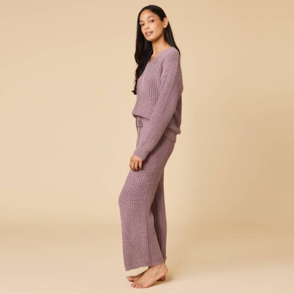 Marshmallow Waffle V-Neck Lounge: Coco, XS - Image 14