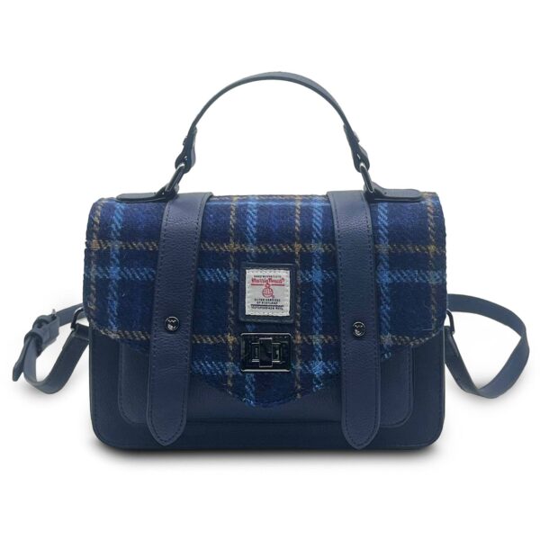 The Mini Satchel: Blue Tartan - Image 22