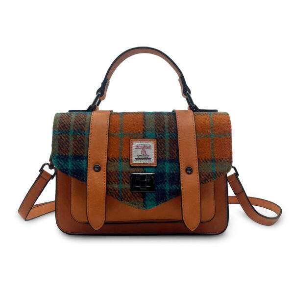 The Mini Satchel: Blue Tartan - Image 21