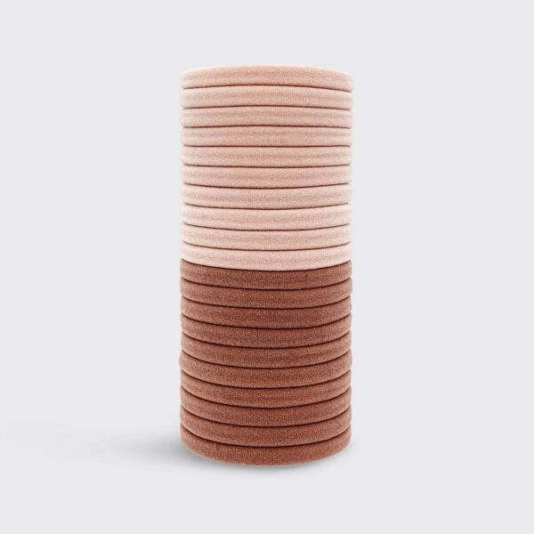 Eco-Friendly Nylon Elastics 20pc set - Blush - Image 3