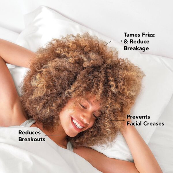 Satin Pillowcase - Ivory - Image 2