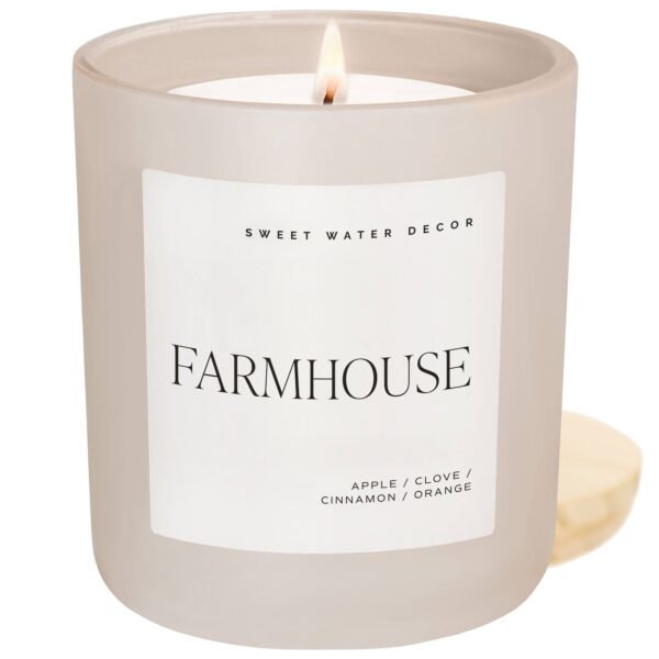 Farmhouse 15 oz Soy Candle - Image 5