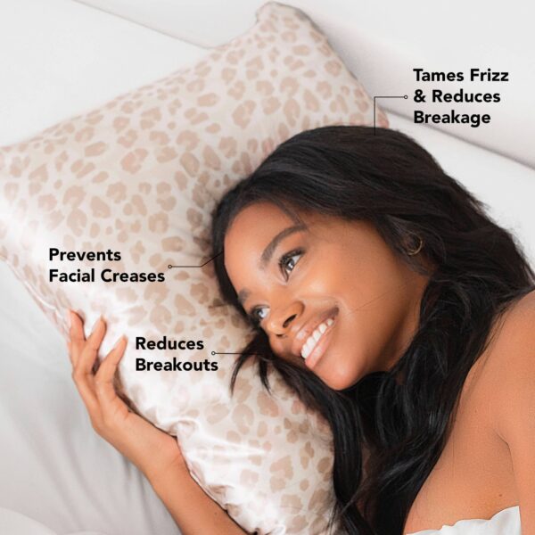 Satin Pillowcase - Leopard - Image 2