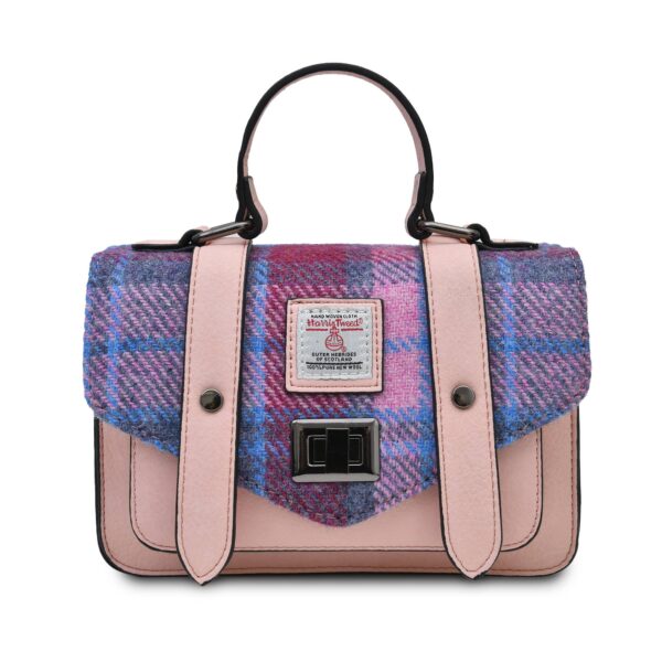 The Mini Satchel: Blue Tartan - Image 11